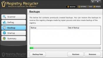 Registry Recycler Скриншот 1