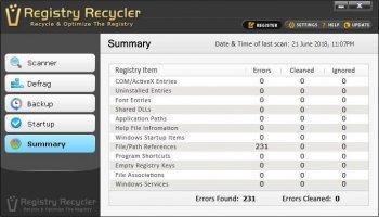 Registry Recycler Скриншот 4