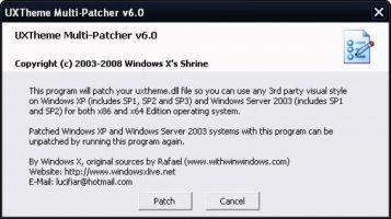 UxTheme Multi-Patcher Скриншот 3