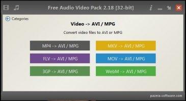 Pazera Video Converters Suite Скриншот 2