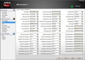AMD OverDrive Скриншот 5
