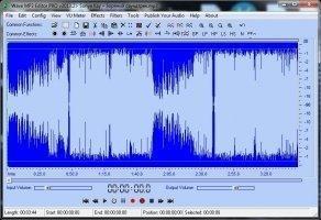 Free Wave MP3 Editor Скриншот 1