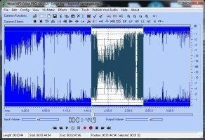 Free Wave MP3 Editor Скриншот 2
