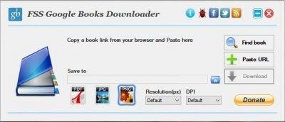 FSS Google Books Downloader Скриншот 2