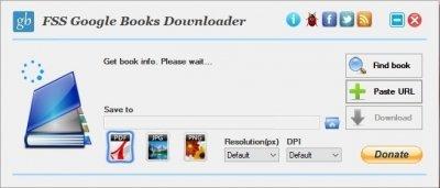 FSS Google Books Downloader Скриншот 3
