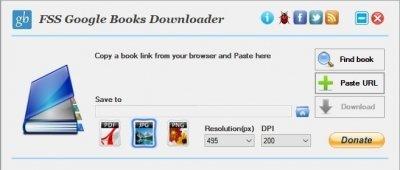 FSS Google Books Downloader Скриншот 4