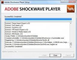 Adobe Shockwave Player Скриншот 2