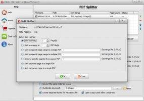 Okdo PDF Splitter Free Скриншот 2