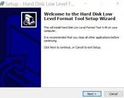 HDD Low Level Format Tool Image 1